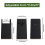 Bed Risers,4 Inch Adjustable Desk Riser Blocks with Screw Clamp 4 Pcs 2