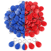 250 stuks 125 kHz proximity-ID-kaart RFID-sleutelhanger voor toegangscontrole voor deurtoegangssysteem TK4100