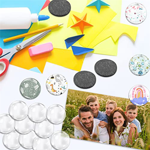 48 Sets Craft Fridge Magnet Glass Ceramic 2