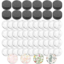 48 Sets Craft Fridge Magnet Glass Ceramic