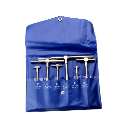 6-Piece Telescopic Gauge Inner Diameter Adjustable 1