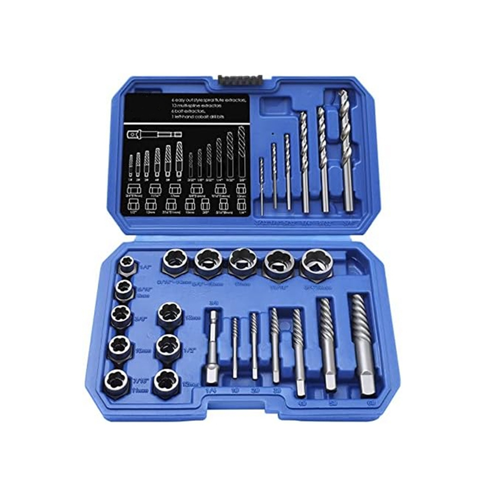 Screws&Bolts Extractor Drill Bit With Hex Adapter, Screw Remover Set 4854148753702