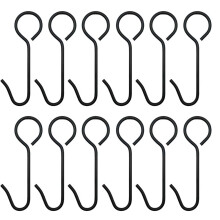 12 stuks 6 inch stalen doelhangerhaak gongset