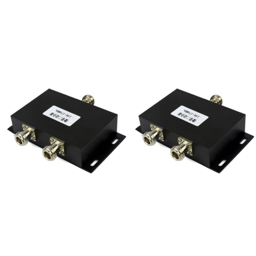 Διαχωριστής Ισχύος Κεραίας 2x 2 Δρόμων VHF 136-174MHz για Αναμεταδότη Ραδιοφώνου