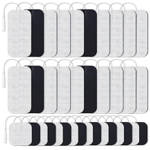 36 électrodes de 2 tailles pour appareil TENS (connecteur 2 mm)