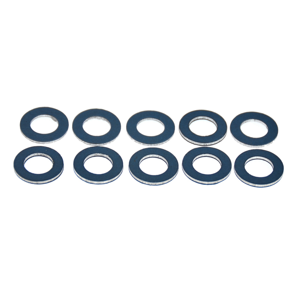 100Pcs 90430-12031 Car Oil Drain Sump Plug Washers Gasket 12Mm Hole For 9043012031 4854148756840