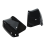 Motorcycle Handguards Shield Hand Guard Protector Windshield (Black) 3