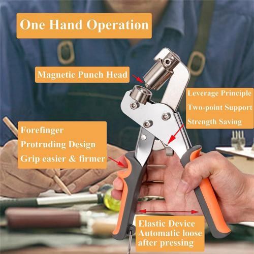Kit d'outils pour œillets - 500 œillets de 3/8 po inclus 2