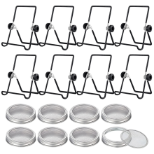 8 sets kiempottenset inclusief deksels