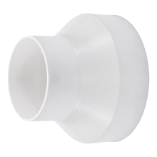 3x Ventilatiebuisverloopstukadapter Luchtkanaalaansluiting voor inline-systeem (150-100 mm)