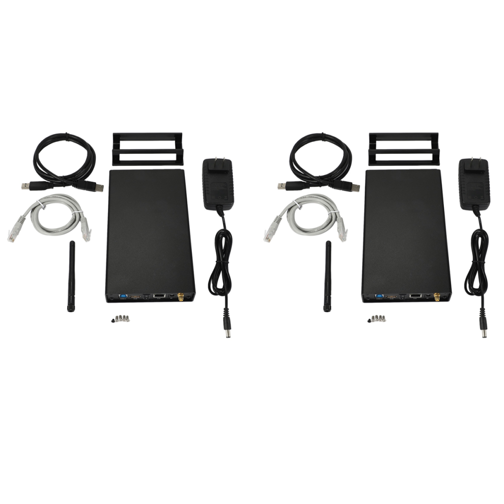 2X Rj45 External Hard Drive Case Nas Wifi Antenna Wireless Sata Usb 3.0 Hdd 3.5 (US Plug)-image-OPC-PJ5JRVB-NEW