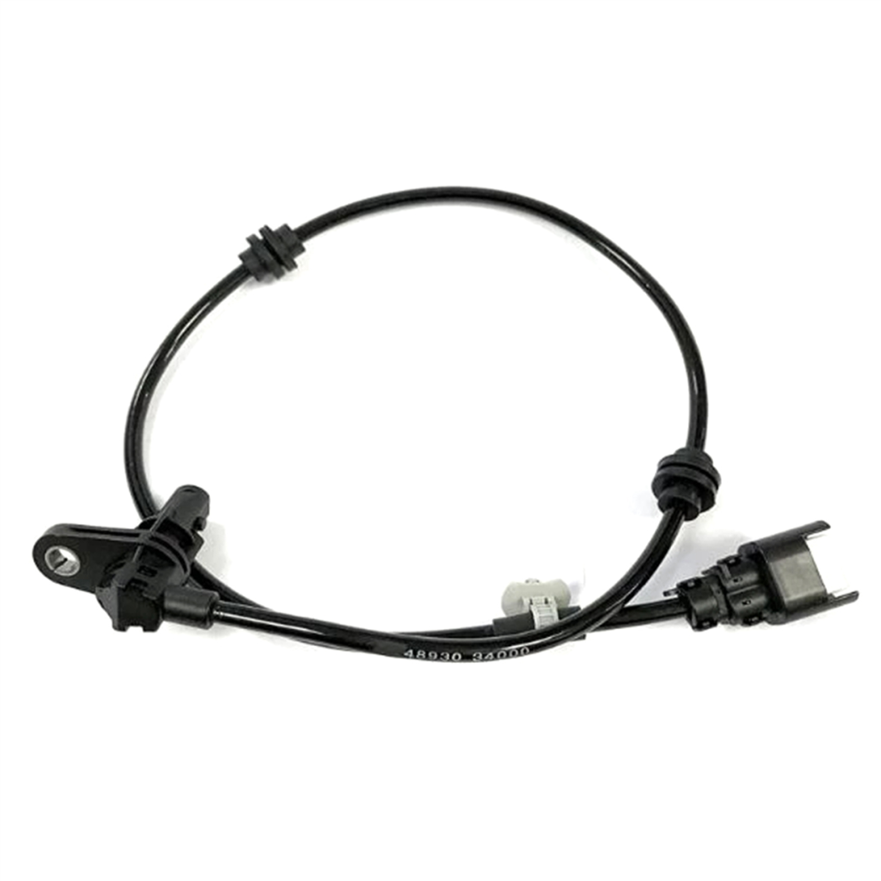 2X Car Abs Wheel Speed Sensor For Actyon Ii 2012-2021 Korando() 2010-2021 48930-34000 Black 4854148766184