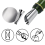 400 Pcs 3 Inch Silver Wine Pourer Discs Drip-Proof Drip Pouring pour Spout Thin Slice 3