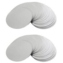400 Pcs 3 Inch Silver Wine Pourer Discs Drip-Proof Drip Pouring pour Spout Thin Slice