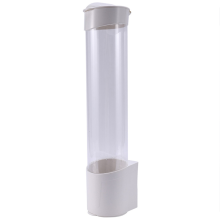 2X Dispenser Automatically Drop Cup Remover Disposable Plastic Paper Dust Storage Rack