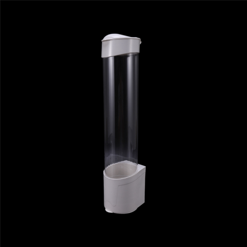 2X Dispenser Automatically Drop Cup Remover Disposable Plastic Paper Dust Storage Rack 2