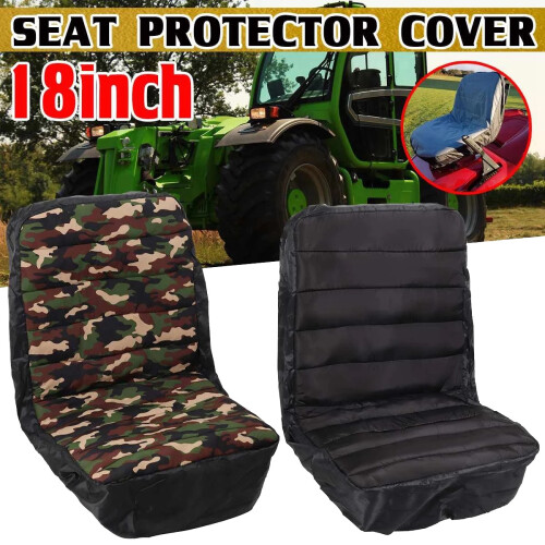 18Inch Mower Seat Cover Protector for Heavy Tractor Black 2