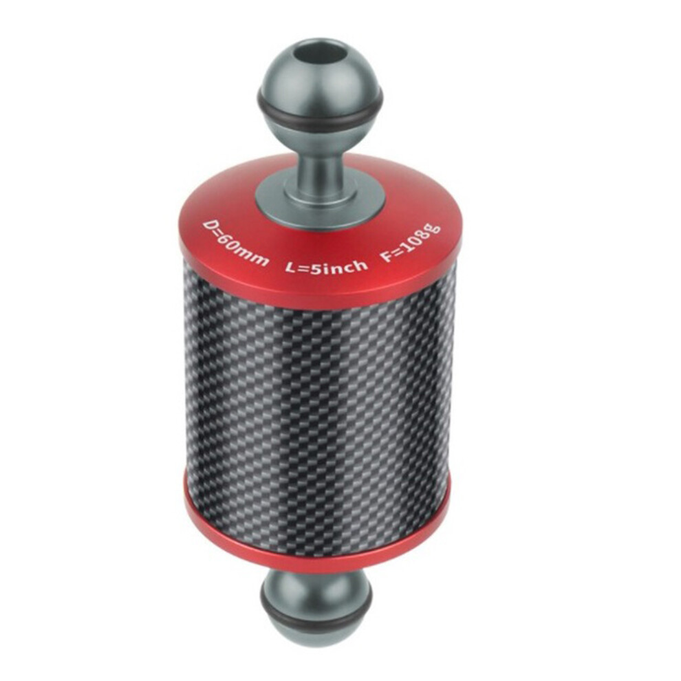 Dia 60Mm Carbon Fiber Float Buoyancy Aquatic Arm 5 Inch Red 4854148777678
