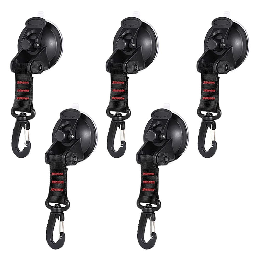 5Pcs Heavy-Duty Suction Cup Hook Car Buckle 4854148776008