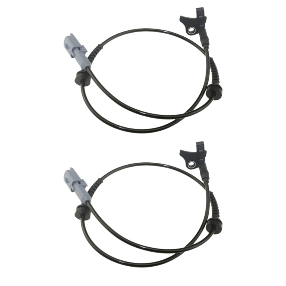 2X For 307 408 3008 C4l Back Wheel Speed Sensor Front & Rear Abs 9811802580 Black 4854148778309
