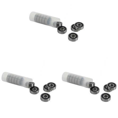 30 τεμάχια 628RS 8mmx24mmx8mm διπλής σφράγισης μινιατούρα ρουλεμάν βαθιάς αυλάκωσης