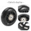 8-pack inline skatewielen met lagers van 70 mm 5