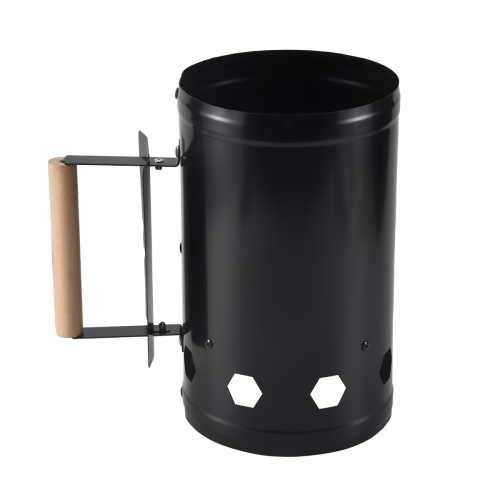 Barbecue Tools Charcoal Ignition Barrels Bamboo Chimney 1