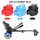 Plastic Seat for Kart Hoverboard Attachment Adults Kids Blue 3