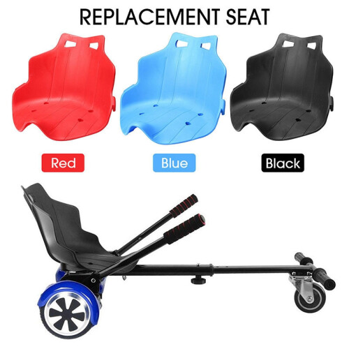 Plastic Seat for Kart Hoverboard Attachment Adults Kids Blue 2