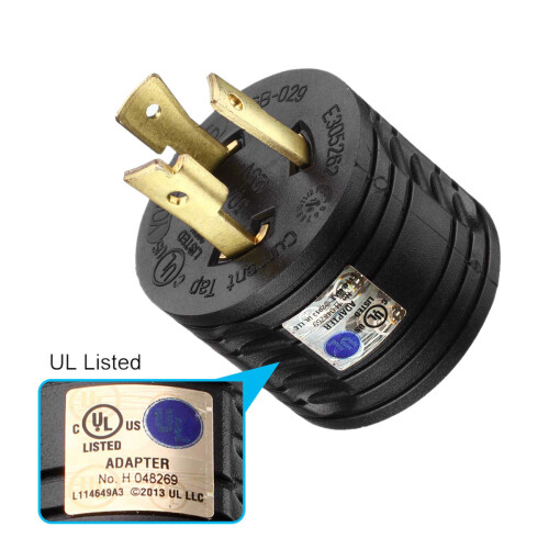 3Pcs Power Twist Lock Stecker 30Amp Weibliche Locking Stecker mit Abdeckung 1