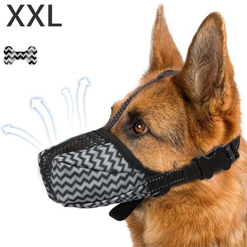 Φίμωτρο σκύλου, αναπνεύσιμο φίμωτρο Air Mesh XXL 1