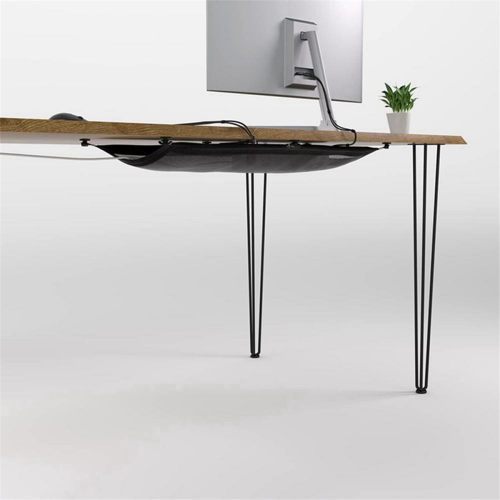Filet de gestion des câbles sous le bureau pour table de maison 2