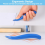 4Pack Magnetic Staple Remover Tools, Stapler for Classroom (4 Colors) 3