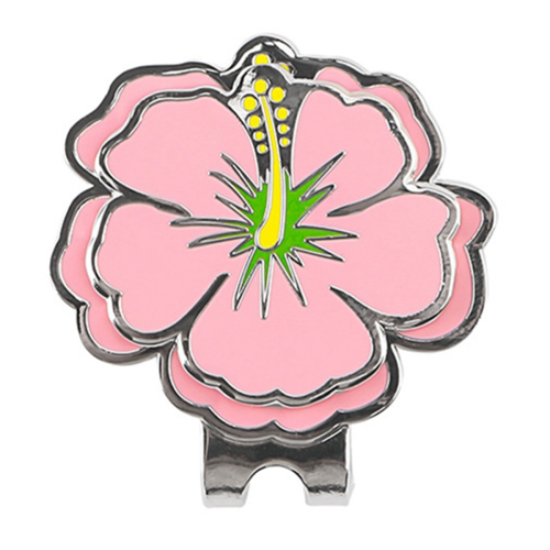 Golfballmarker Hutclip Putting Alignment Cap Clips Pink