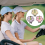 Golfballmarker Hutclip Putting Alignment Cap Clips Pink 3