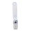 60 Pcs Plastic ID Card Name Tag Holder Badge Strap Clip White Clear 3