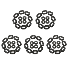 60 stuks rubberen zijdekselrubbers voor motorfietsen, vervangende pakkingen voor CG125
