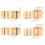 Banana Jack Binding Post Insert 2 paar/4 stuks 4