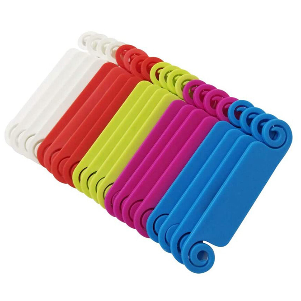 80 Pcs Cable Tags Management Multicolor Labels Cord Identification For Usb Computer Phone Charger 4854148798581