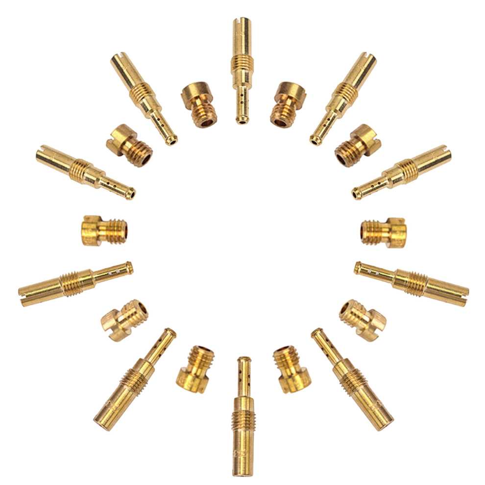 30Pcs Carburetor Main Jet Kit & Slow/Pilot For Pwk Cvk Pwm Ksr Motorcycle 4854148797980