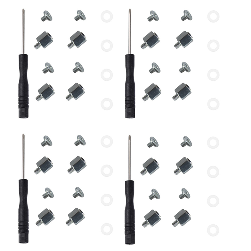 4Set M.2 Ssd Screw Kit Ngff Nvme Standoff Mounting Ngff/Nvme Set Stand Off Hex Nut For A- 4854148795450