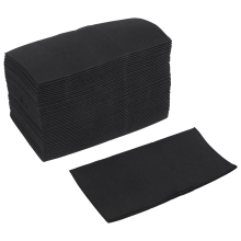 Dinner Napkins, Paper Napkins for Wedding Party Black