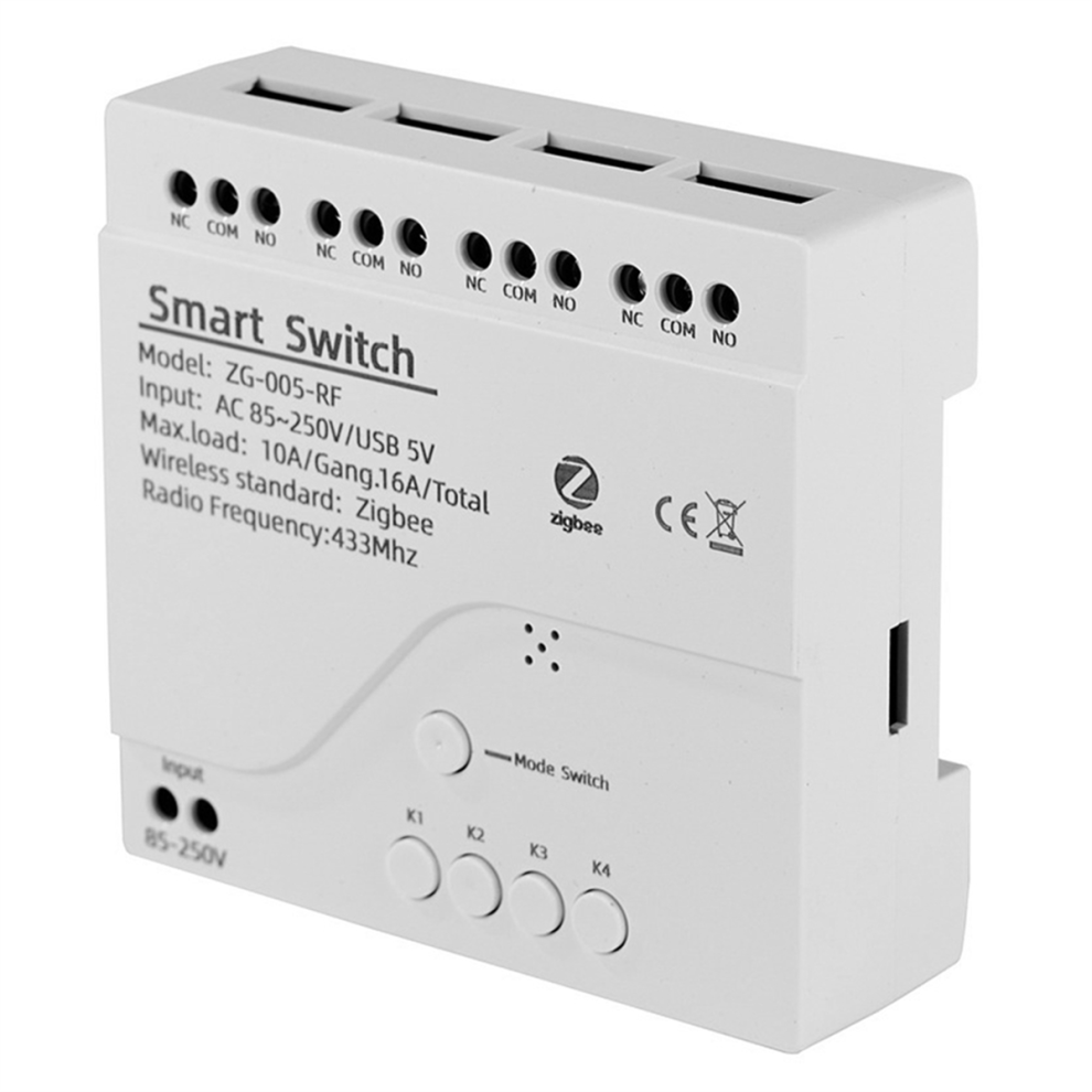 4 Channels Tuya Zigbee Smart Switch Module 4854148707453