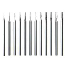 12 Stücke Jewerly Burr Sets Schmuck Gravur Bits Schnitzwerkzeuge