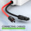 Solar Panel Disconnect Switch, 63A DC 1000V Breaker Box PV Switch with IP65 Waterproof 3