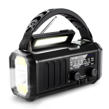Emergency Weather Radio FM/AM/,Portable Hand Crank