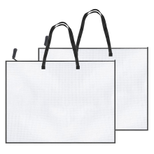 2 Stück 19 x 25 Zoll Kunstportfolio-Hülle, für Kunstwerke, Poster-Aufbewahrungstasche