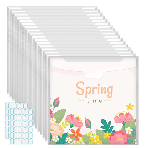 Scrapbook Paper Storage Organizer, with Sticky Index Tabs