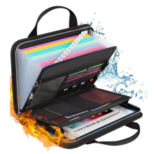File Organizer, Waterproof Fireproof 14.6x10.2in Organizer