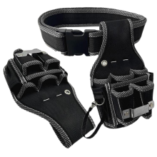 Canvas Tool Bag Carpentry Small Black Oxford Cloth Electrician Hardware Belt